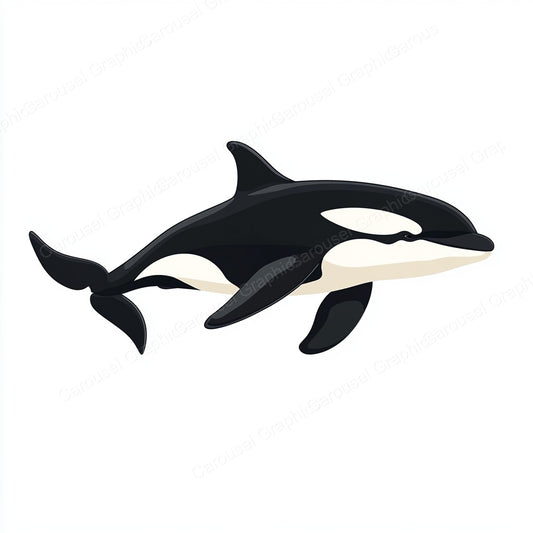 Orca Vector Graphic preview