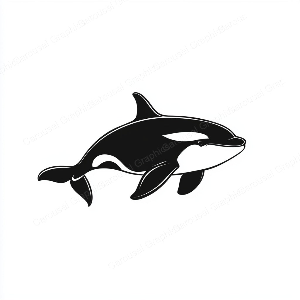 Orca Vector Graphic preview