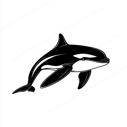 Orca Vector Graphic preview