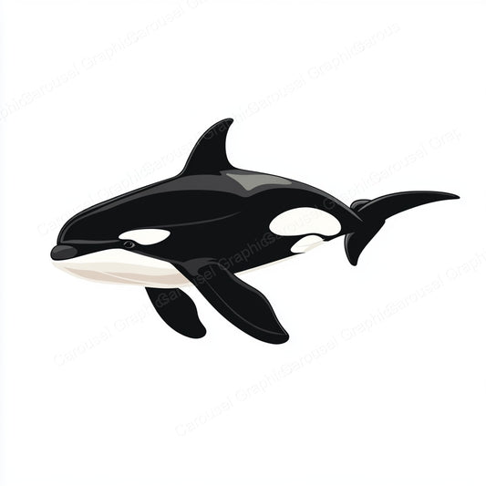 Orca Vector Graphic preview