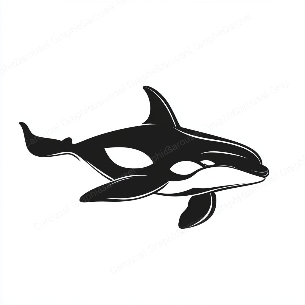 Orca Vector Graphic preview