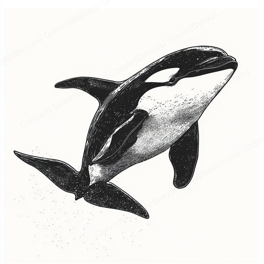 Orca Vector Graphic preview