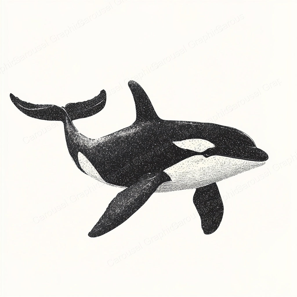 Orca Vector Graphic preview