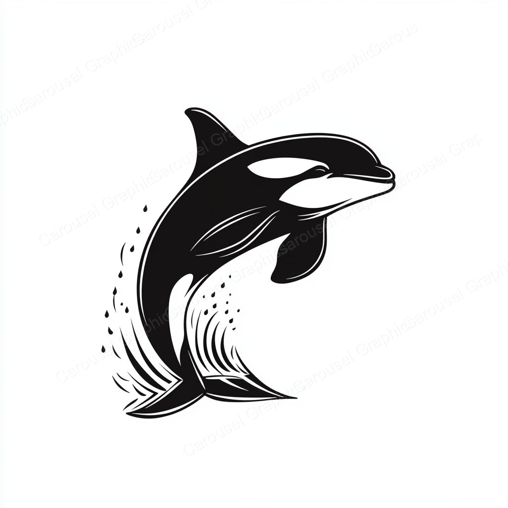 Orca Vector Graphic preview