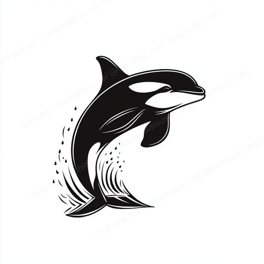 Orca Vector Graphic preview