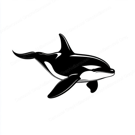 Orca Vector Graphic preview