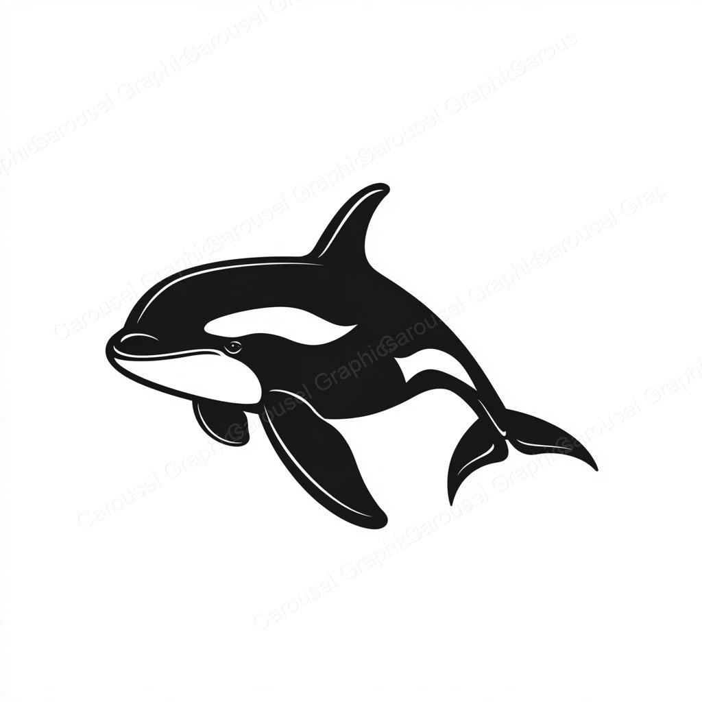 Orca Vector Graphic preview