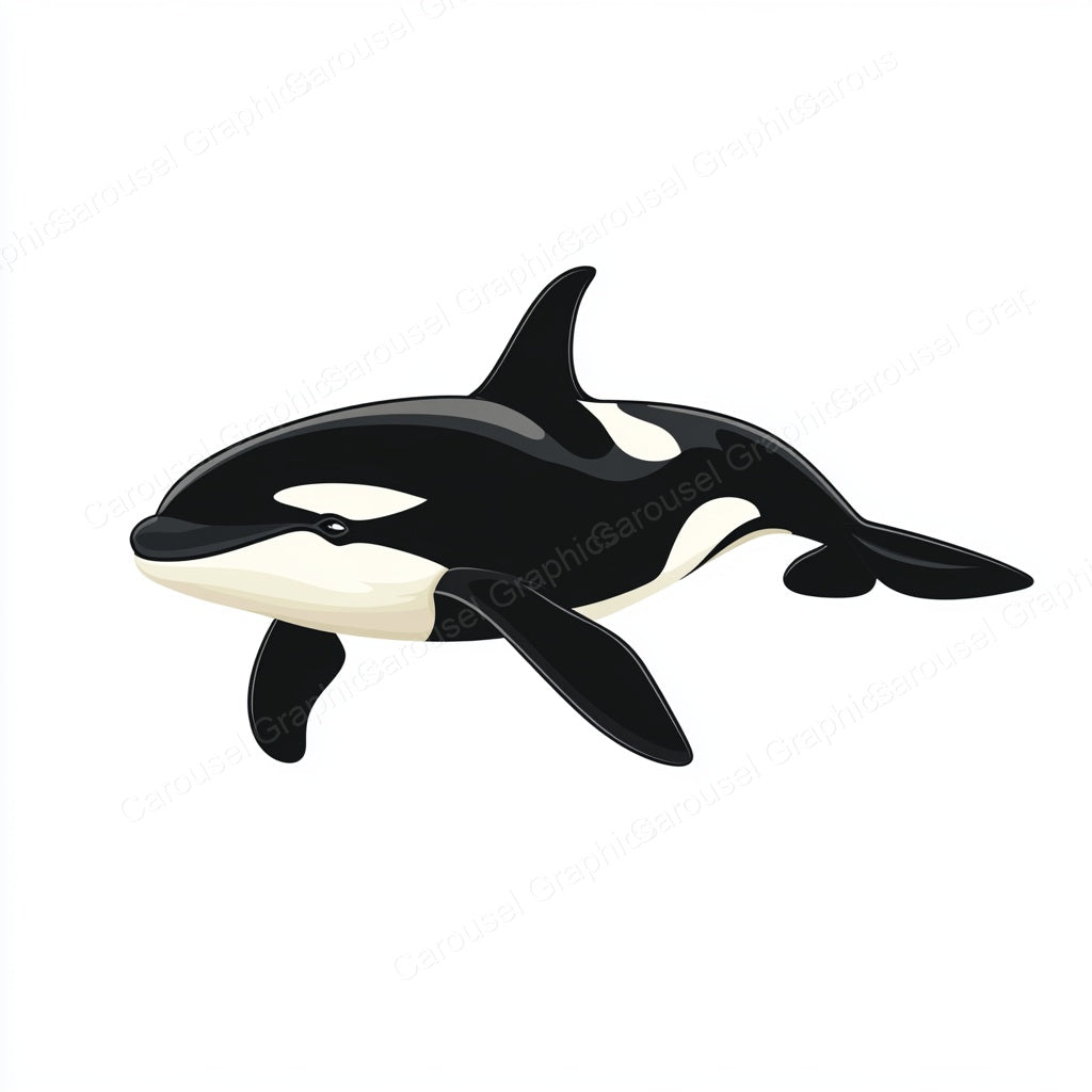 Orca Vector Graphic preview