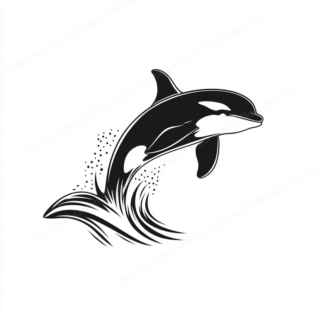 Orca Vector Graphic preview