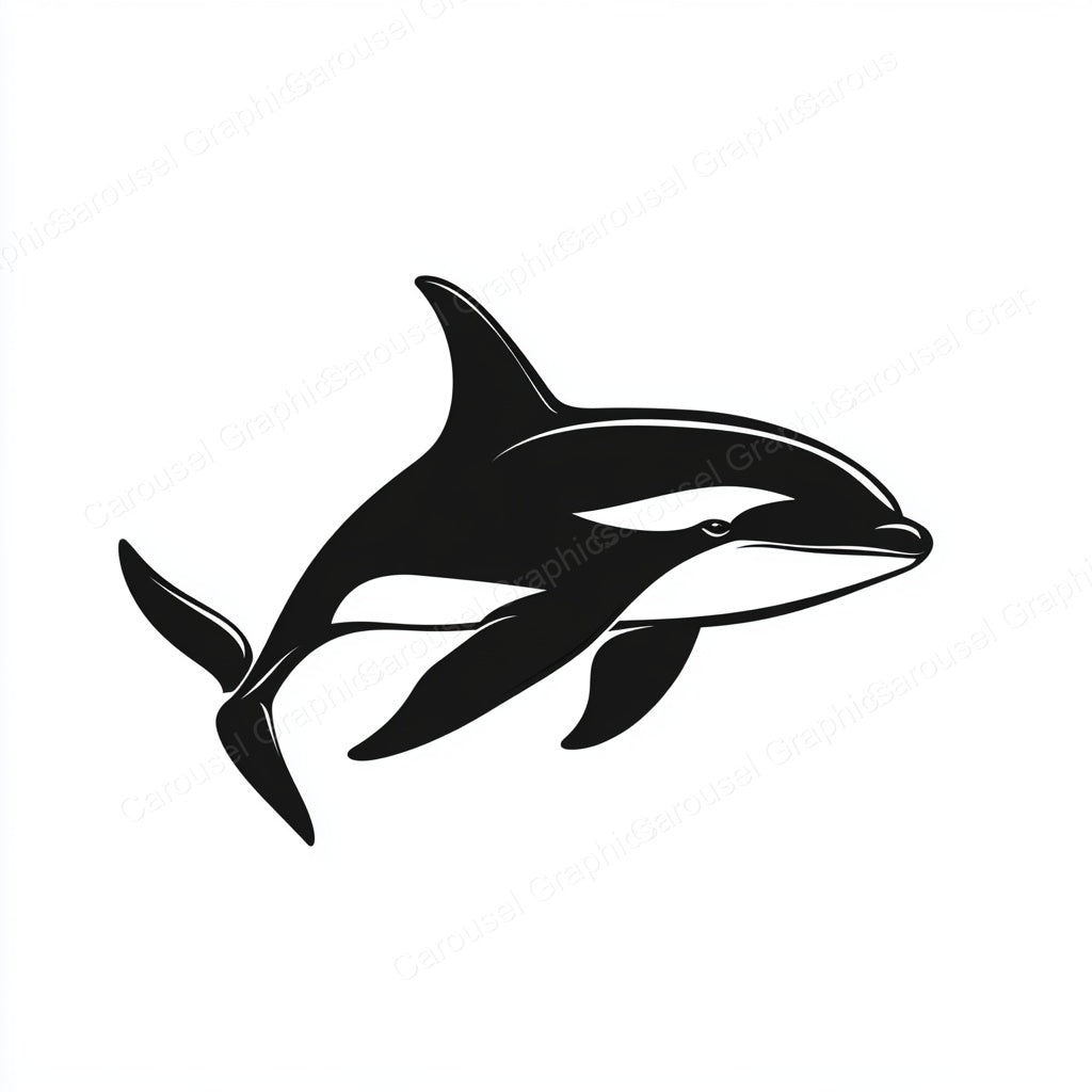 Orca Vector Graphic preview