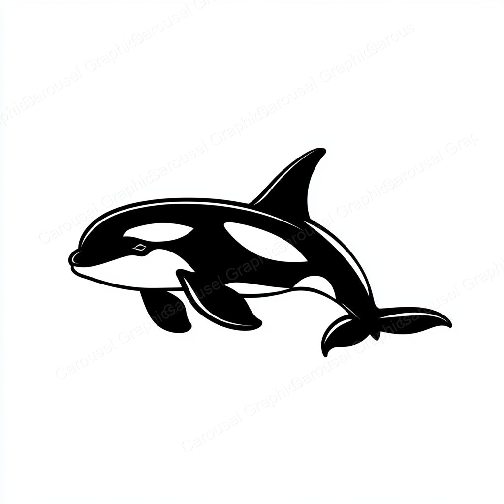 Orca Vector Graphic preview