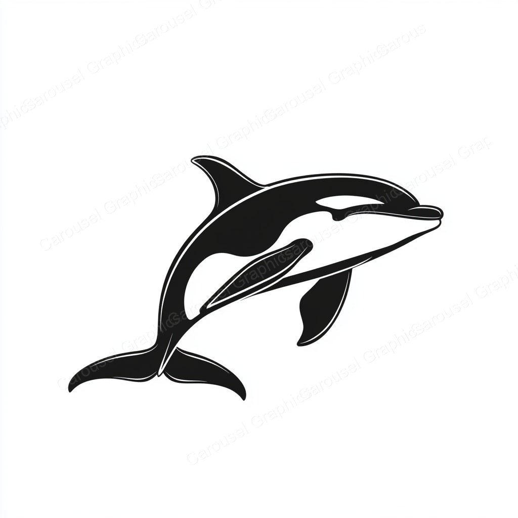 Orca Vector Graphic preview