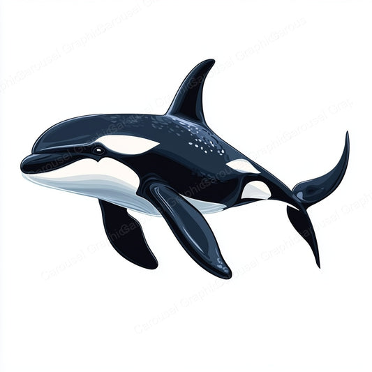 Orca Vector Graphic preview