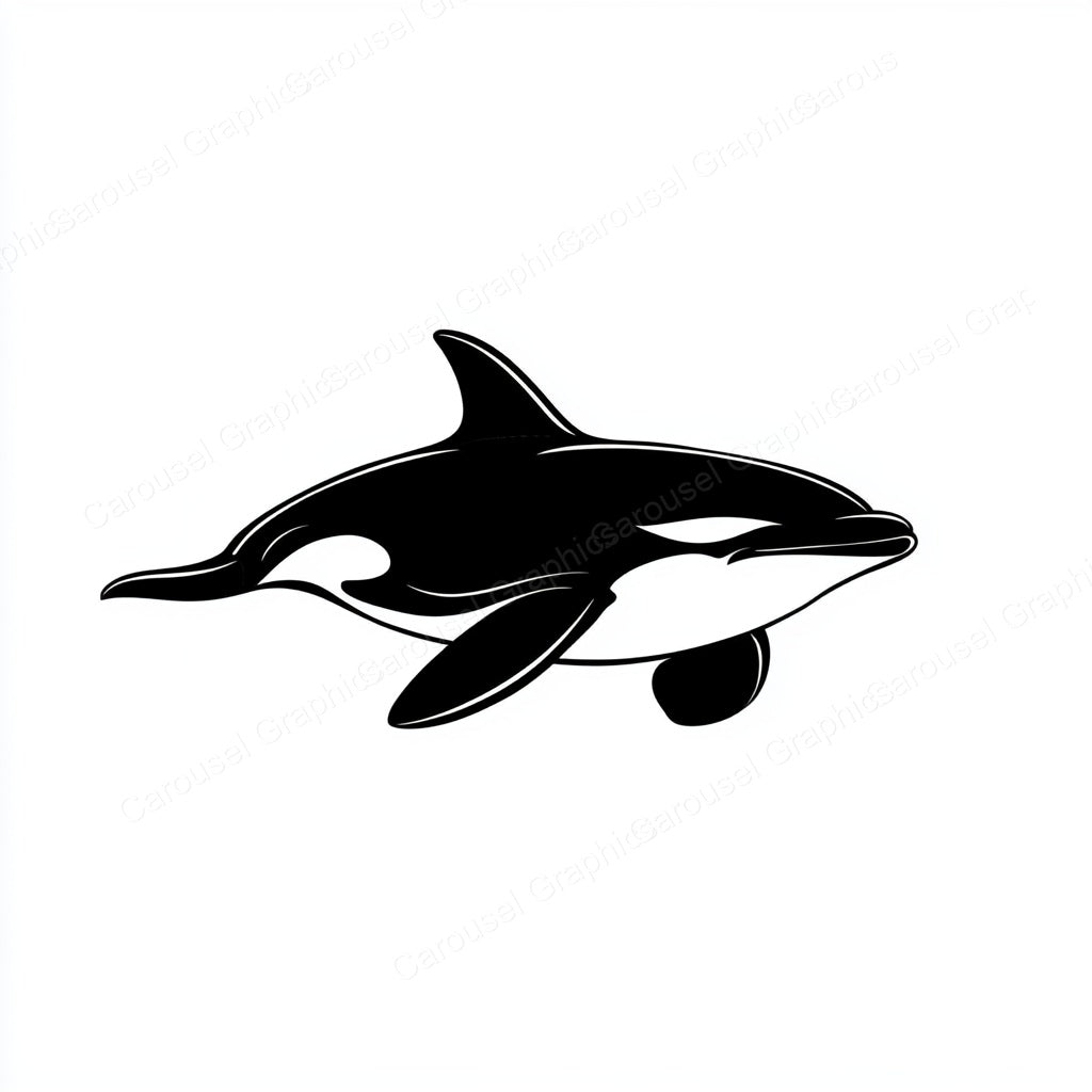 Orca Vector Graphic preview