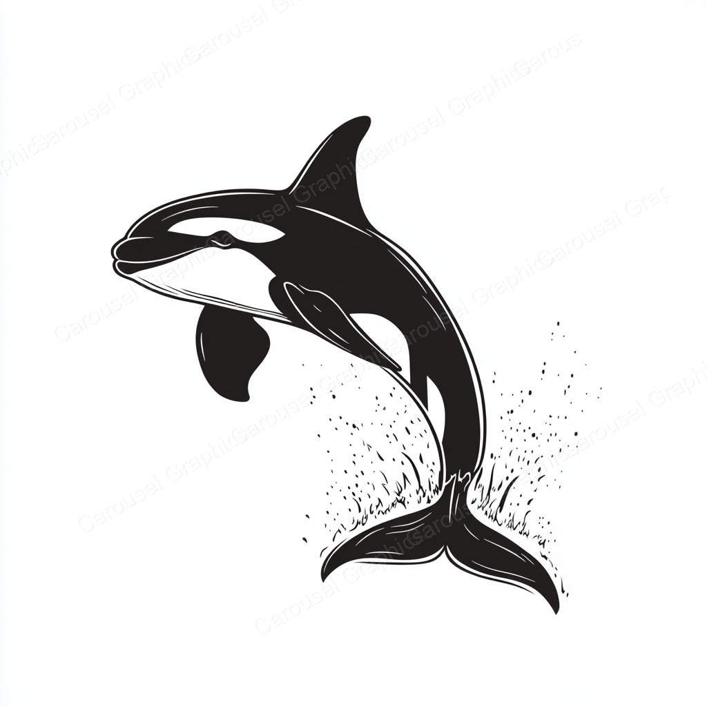 Orca Vector Graphic preview