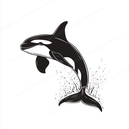 Orca Vector Graphic preview
