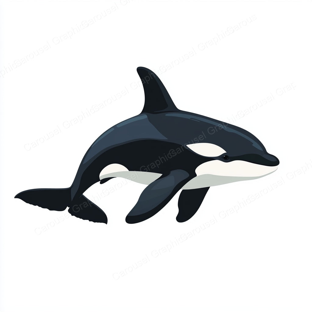 Orca Vector Graphic preview