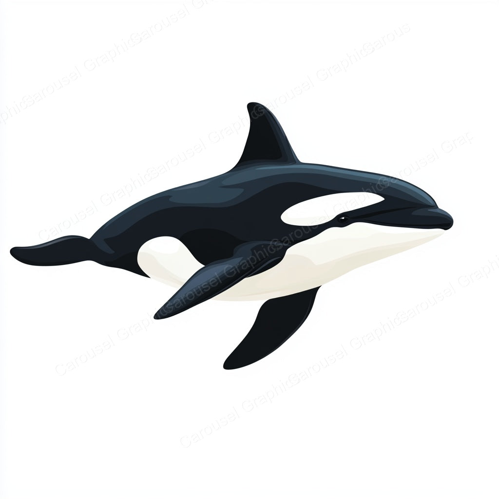 Orca Vector Graphic preview
