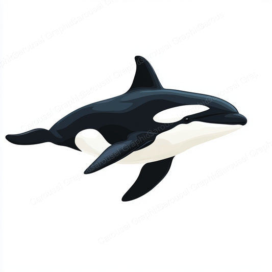 Orca Vector Graphic preview