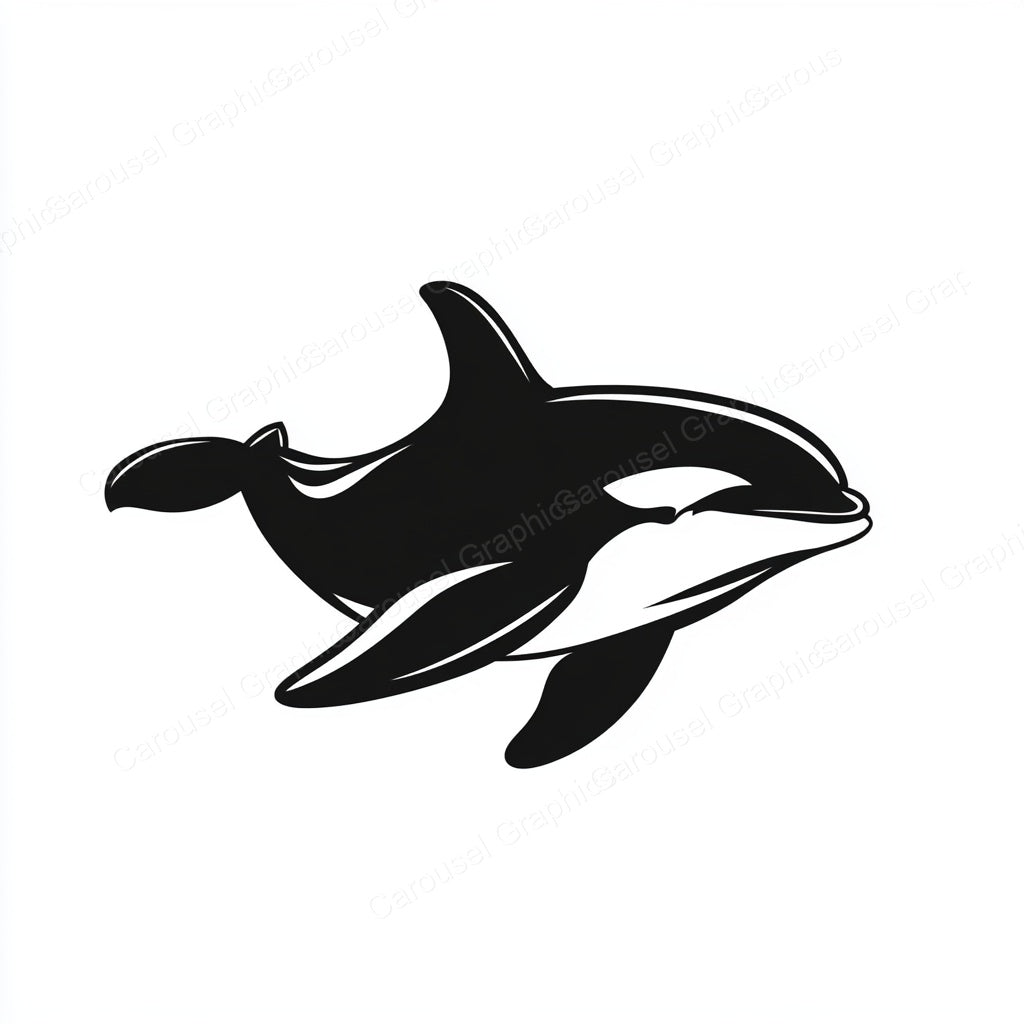 Orca Vector Graphic preview