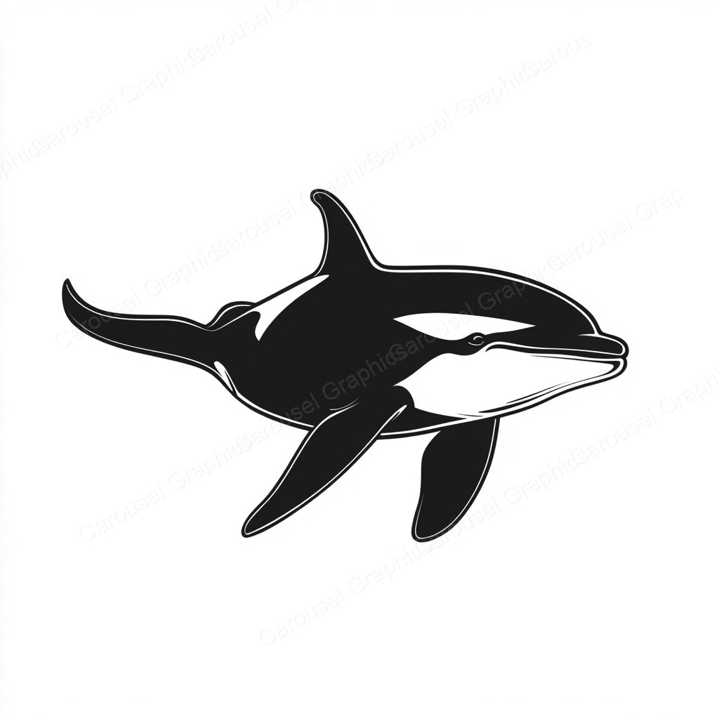 Orca Vector Graphic preview