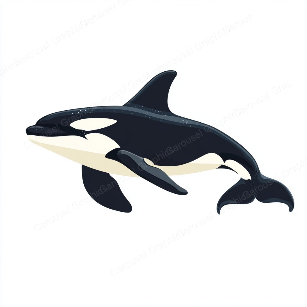Orca Vector Graphic preview