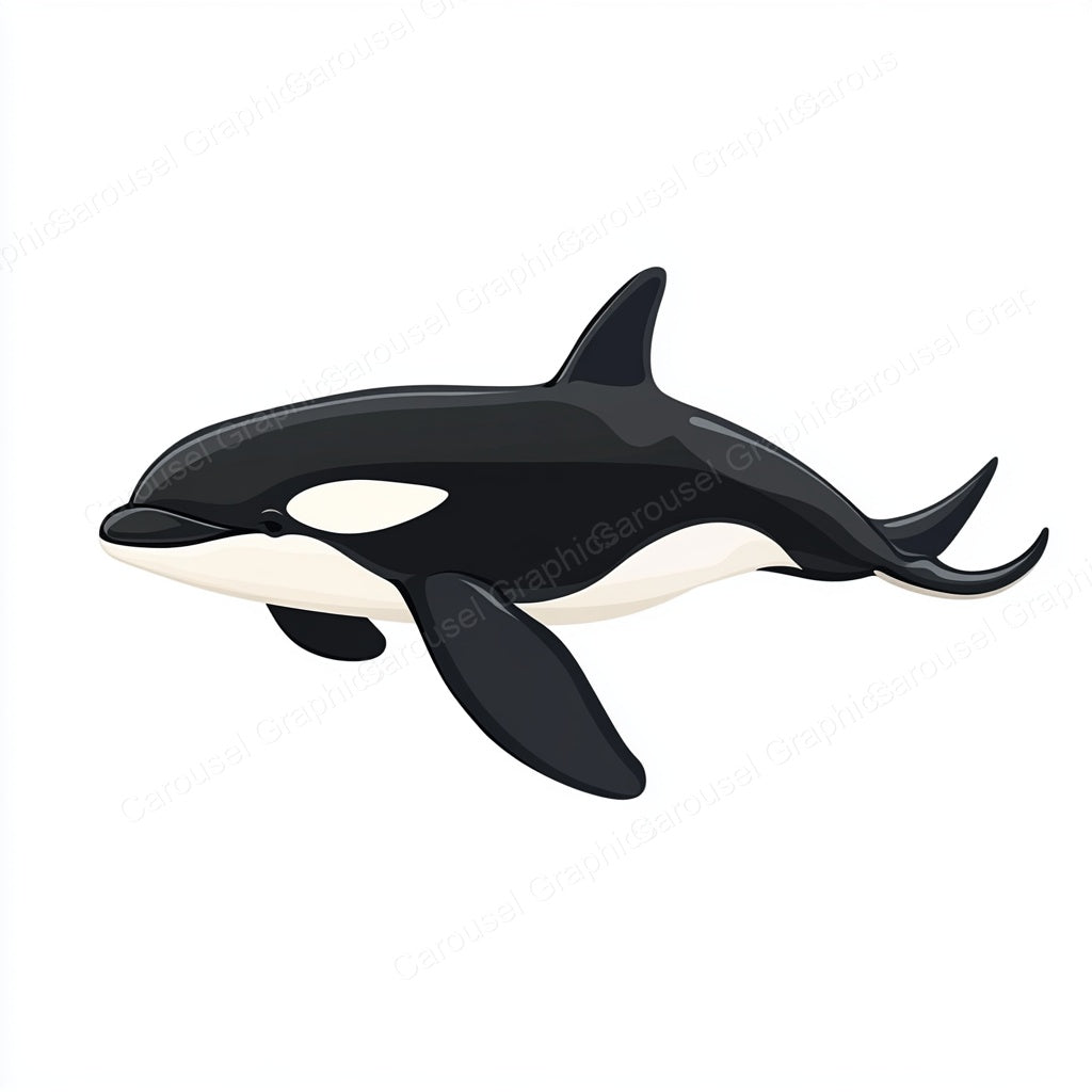 Orca Vector Graphic preview