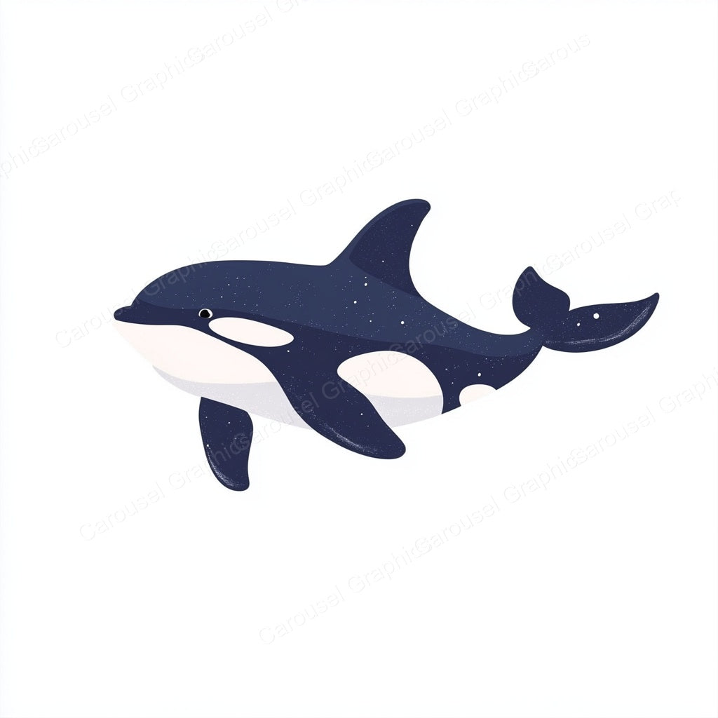 Orca Vector Graphic preview