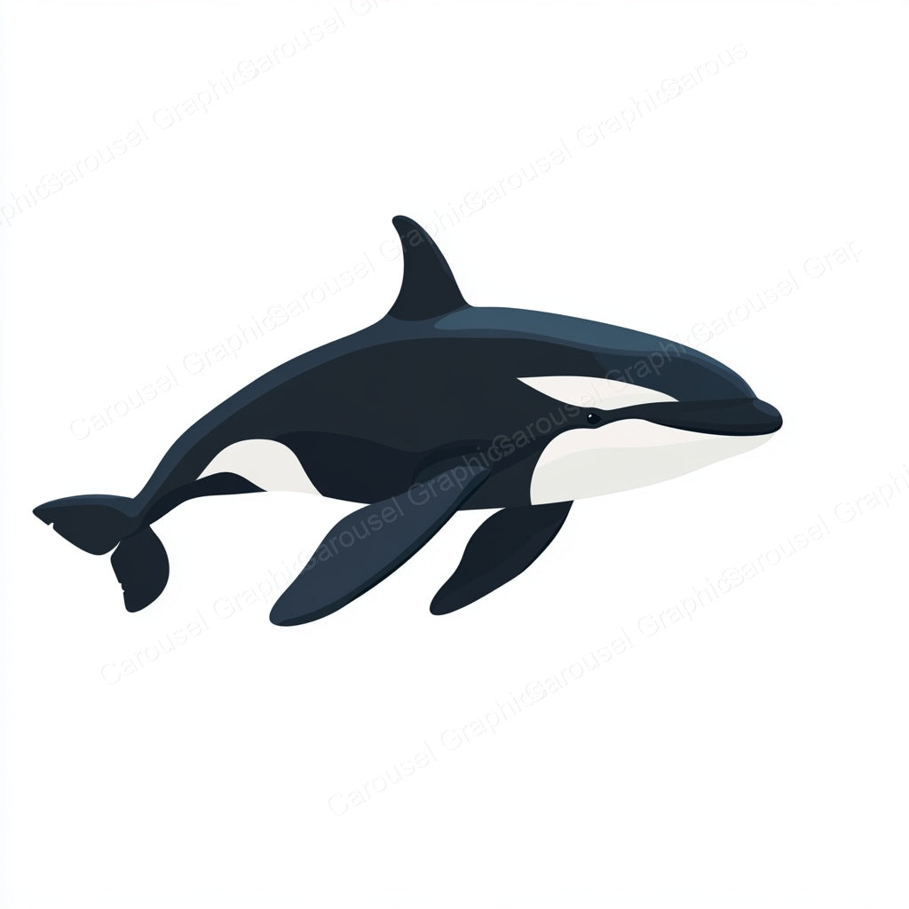 Orca Vector Graphic preview
