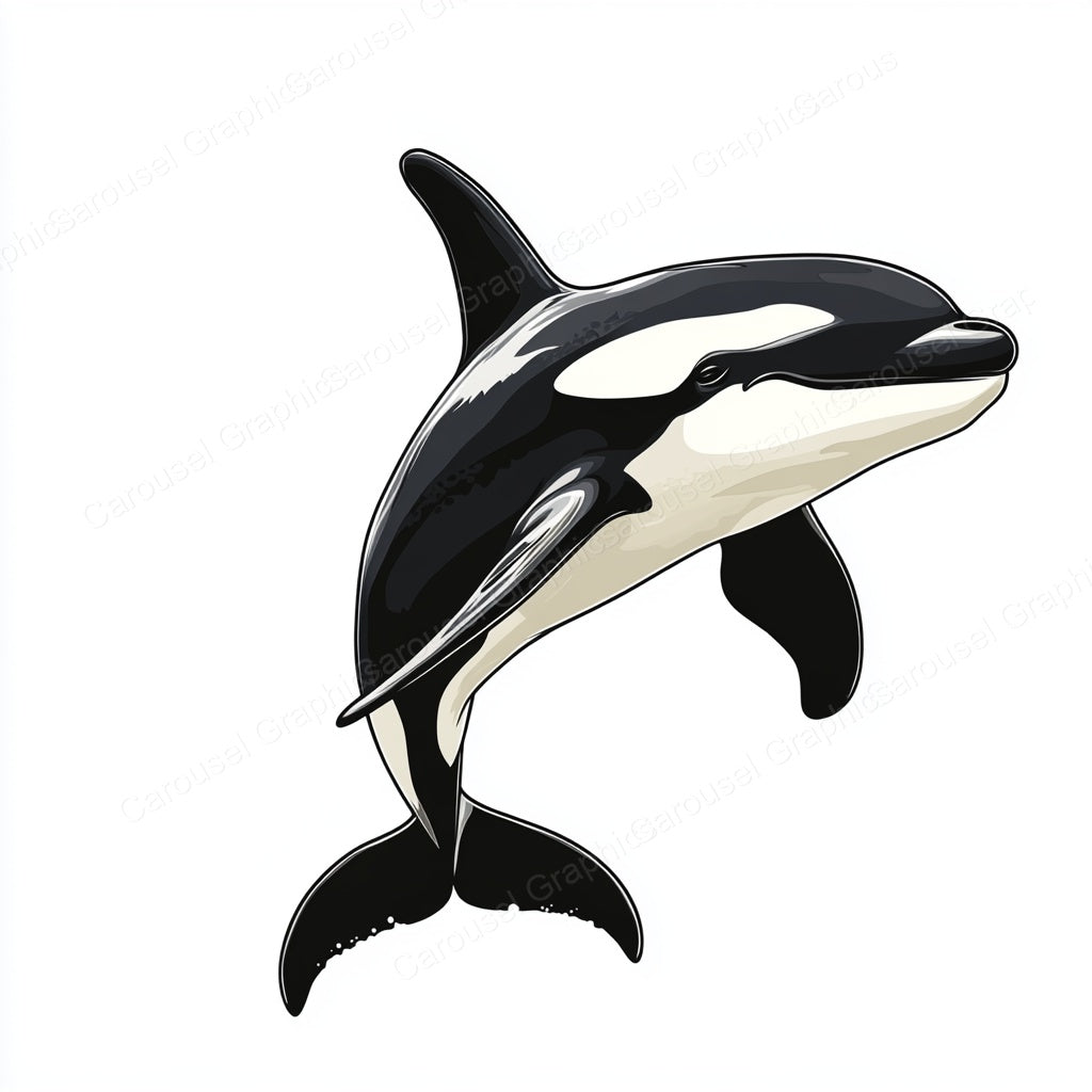 Orca Vector Graphic preview