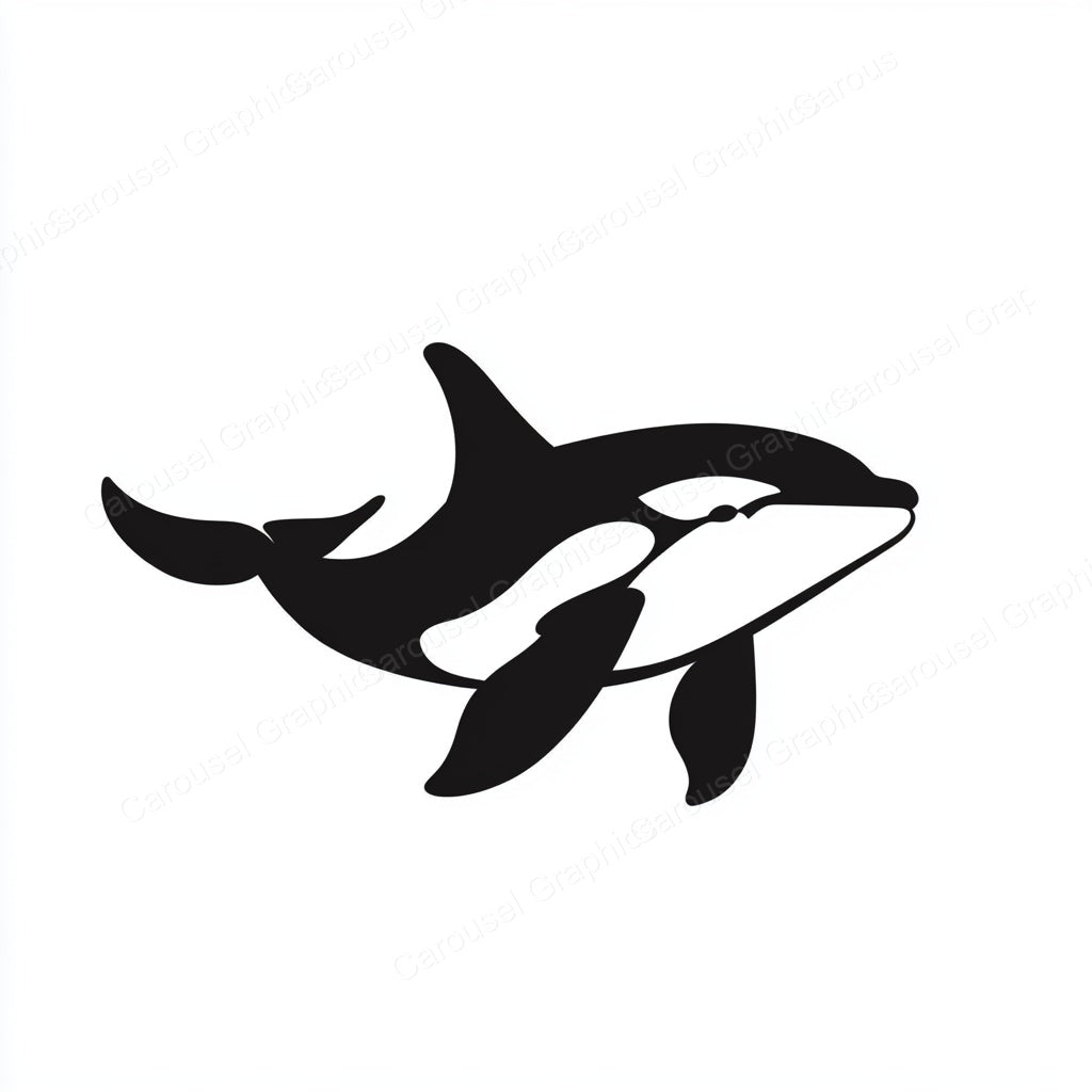 Orca Vector Graphic preview
