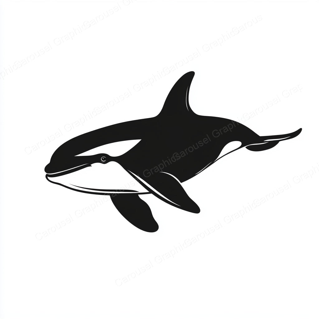Orca Vector Graphic preview