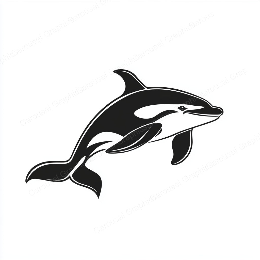 Orca Vector Graphic preview