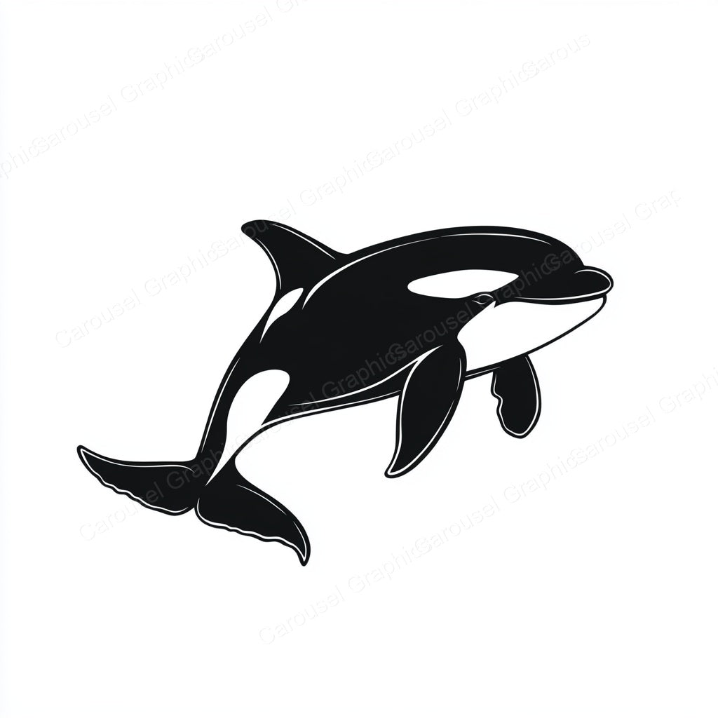 Orca Vector Graphic preview