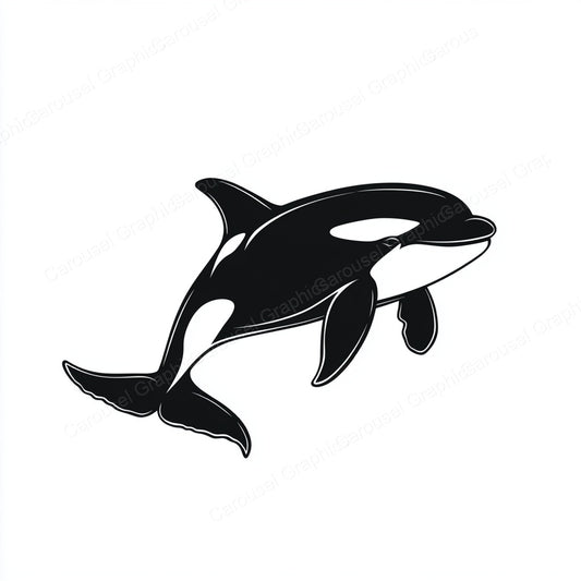 Orca Vector Graphic preview