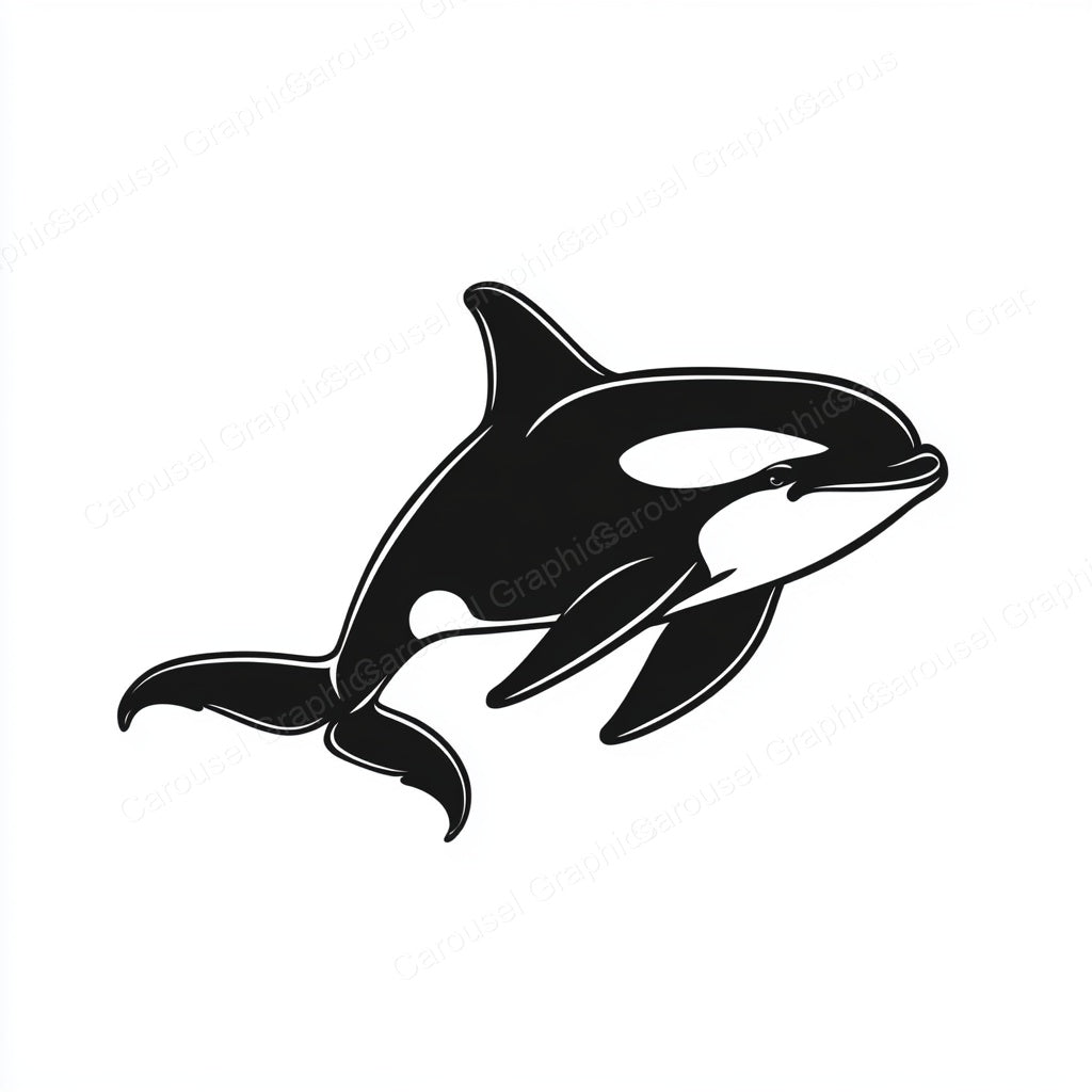 Orca Vector Graphic preview