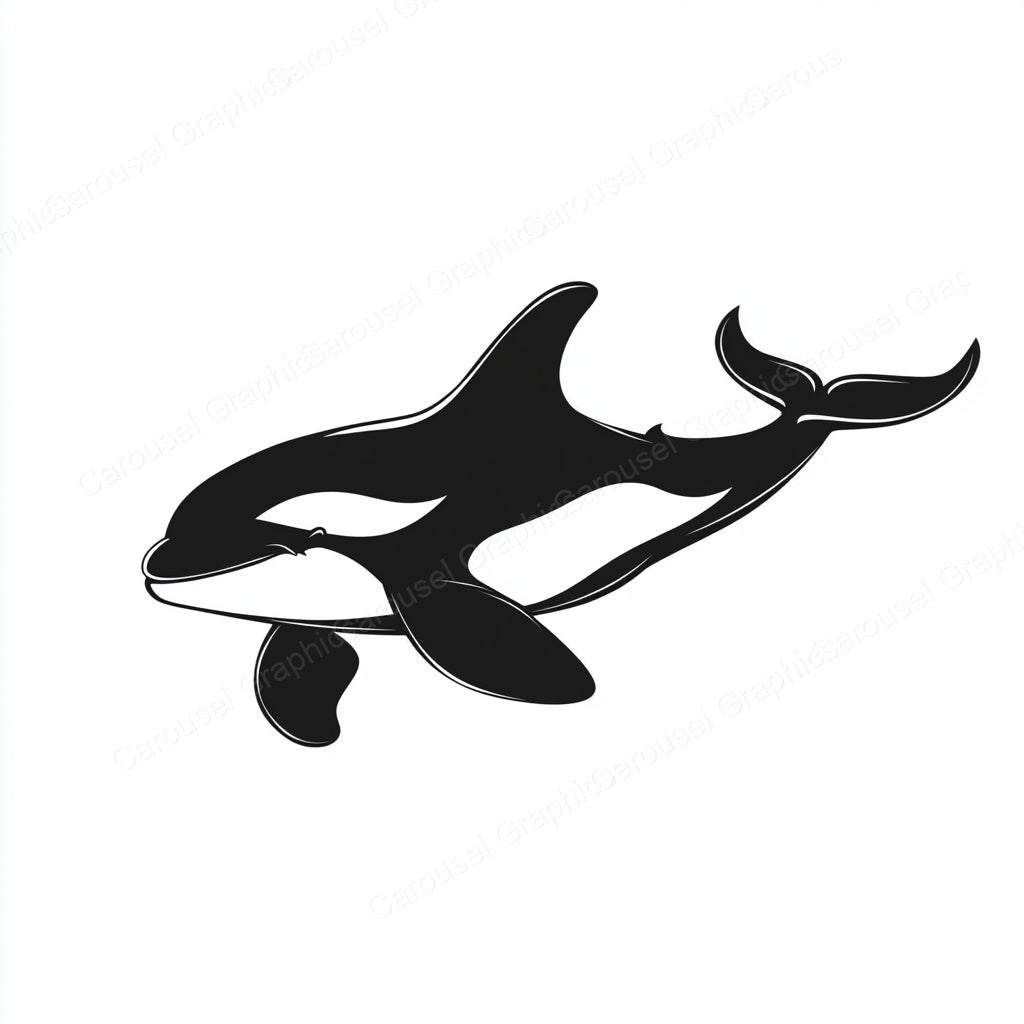 Orca Vector Graphic preview