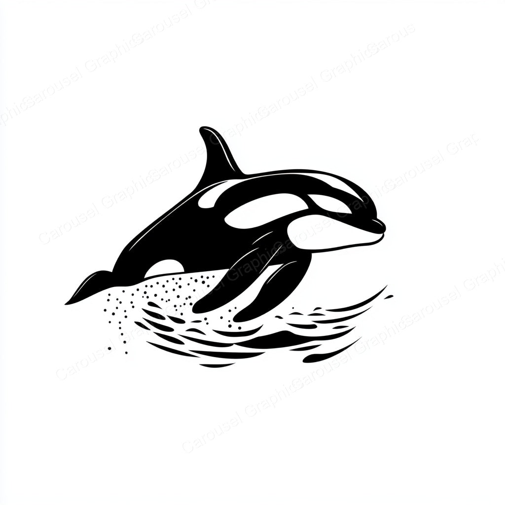 Orca Vector Graphic preview