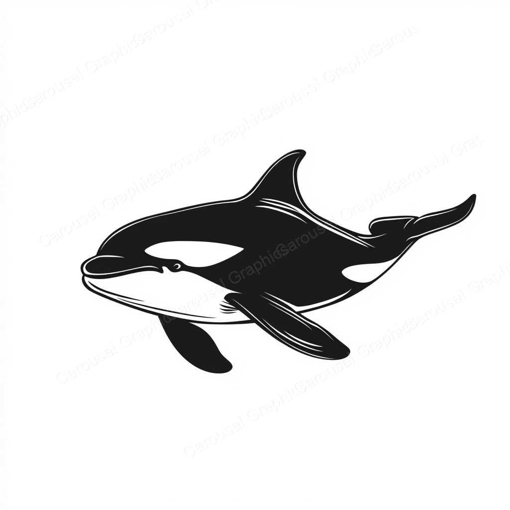Orca Vector Graphic preview