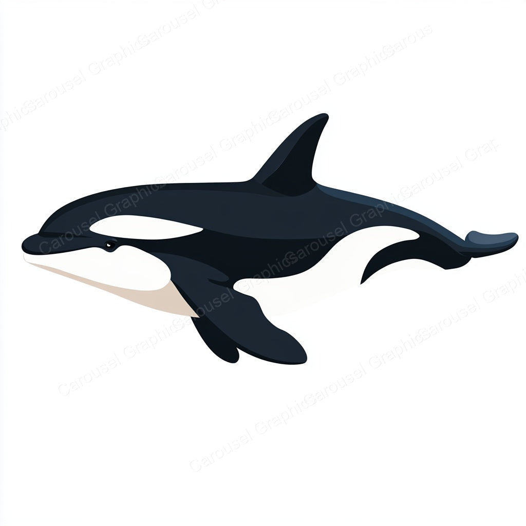 Orca Vector Graphic preview
