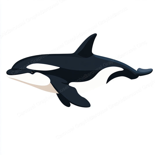 Orca Vector Graphic preview