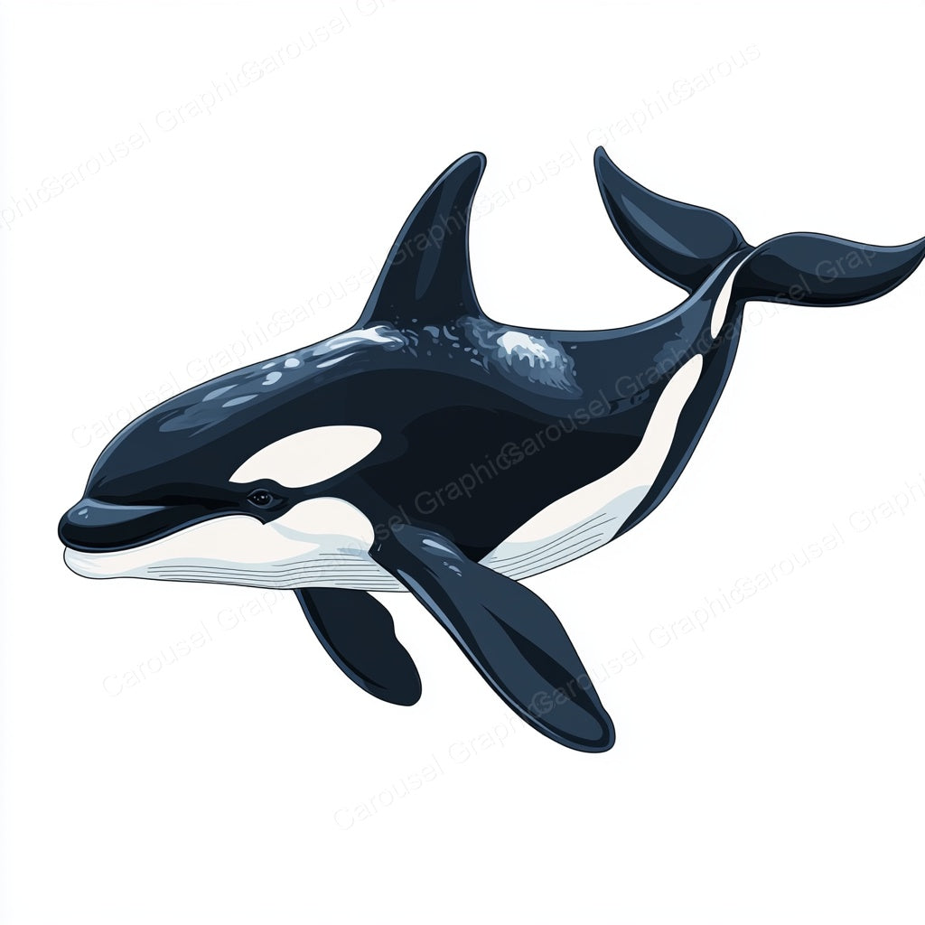 Orca Vector Graphic preview