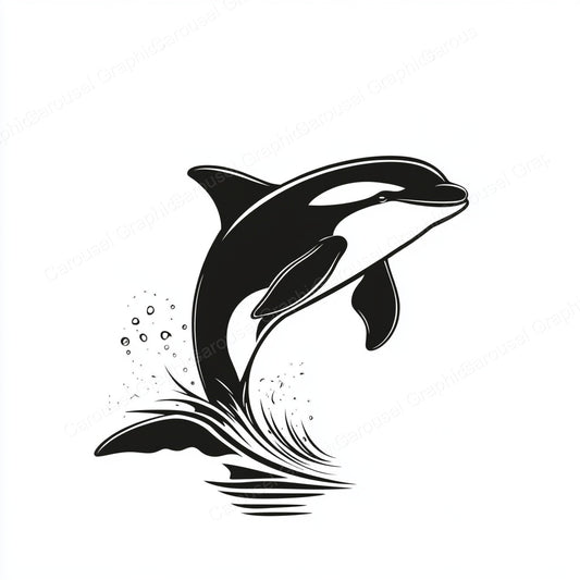 Orca Vector Graphic preview