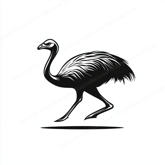 Ostrich Vector Graphic preview