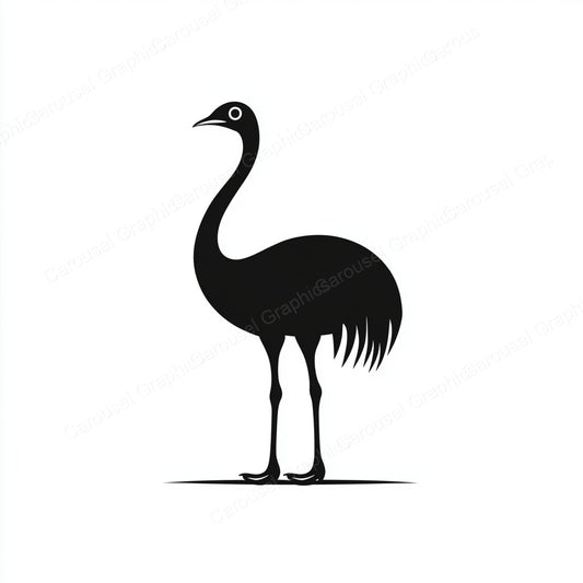 Ostrich Vector Graphic preview