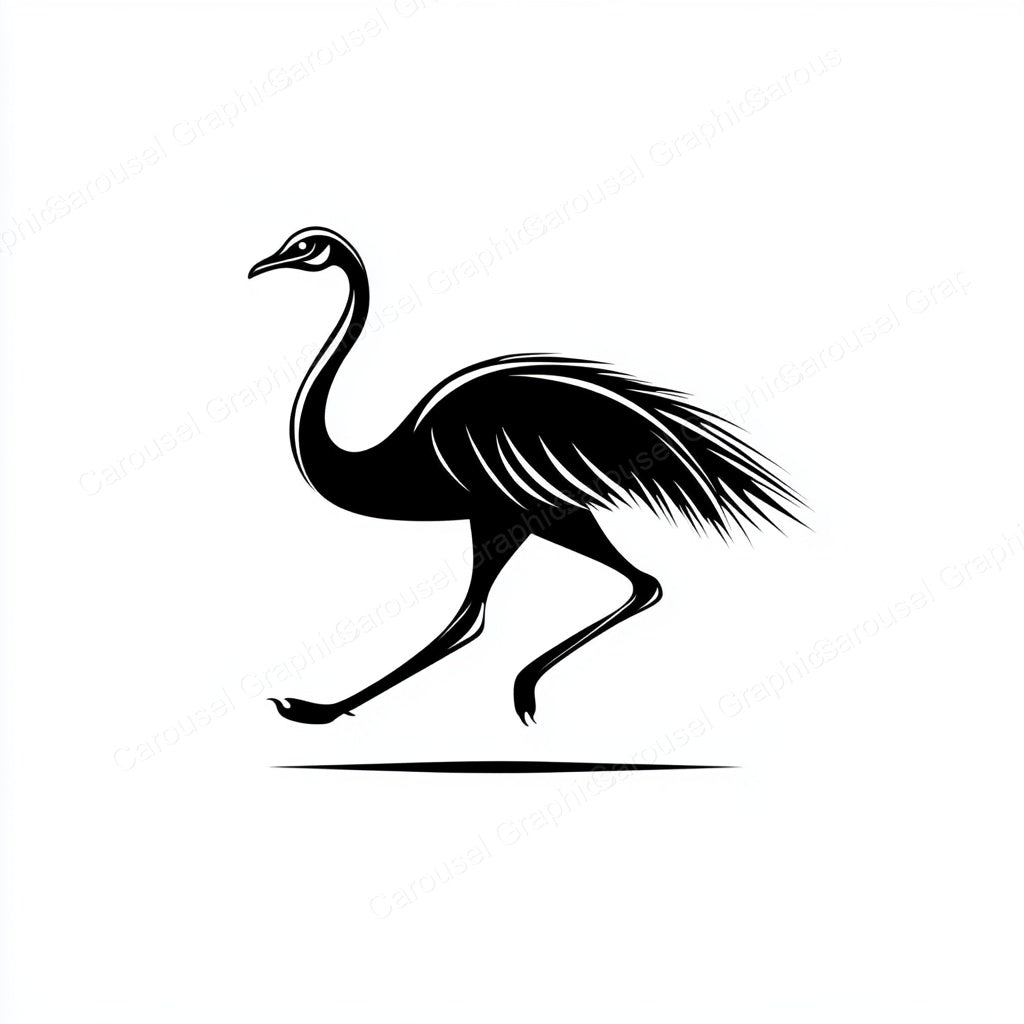 Ostrich Vector Graphic preview