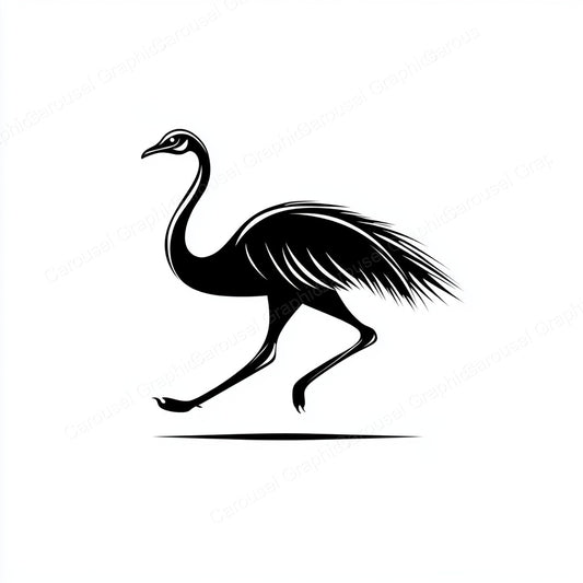 Ostrich Vector Graphic preview