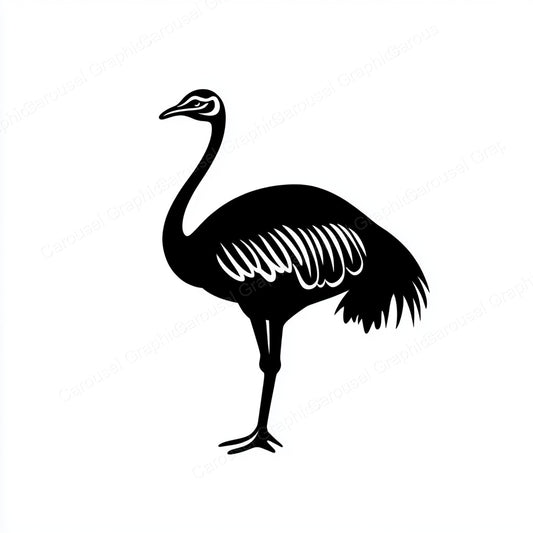 Ostrich Vector Graphic preview