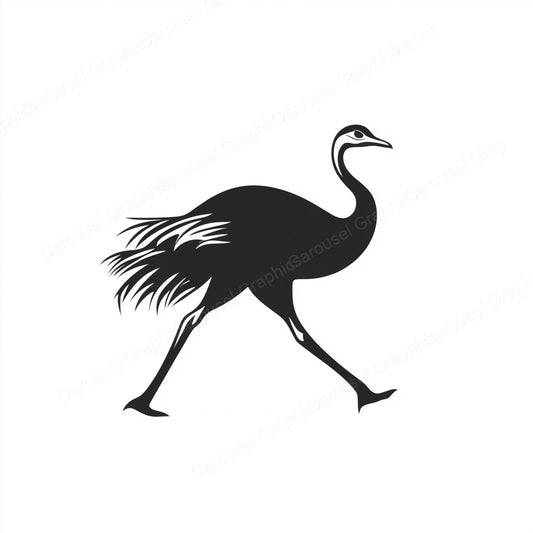Ostrich Vector Graphic preview