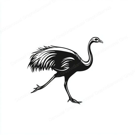 Ostrich Vector Graphic preview